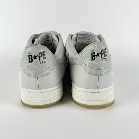 A Bathing Ape BAPE Sta #1 M2 Gray Sneakers Low Men\'s US 9 / UK 8 main image 7